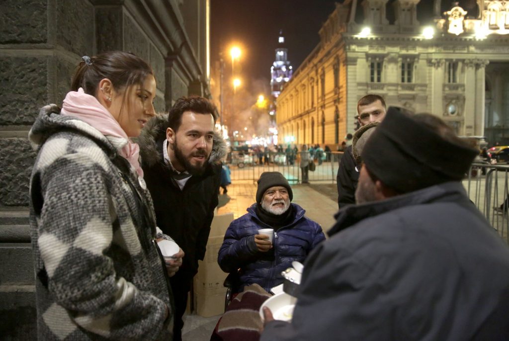 Freiwilligenarbeit Obdachlose Chile